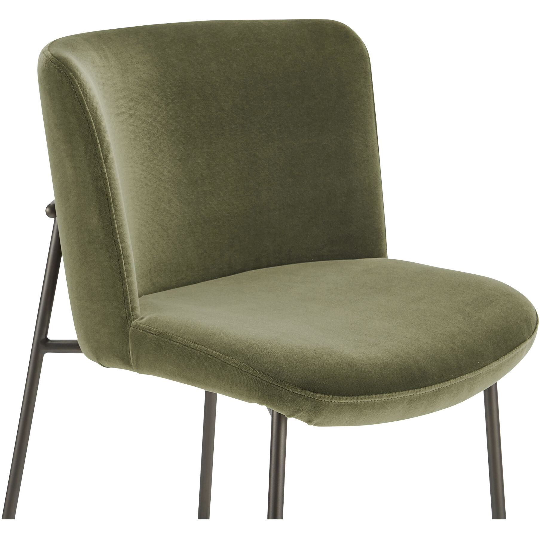 Early 41 inch Green Bar Stool